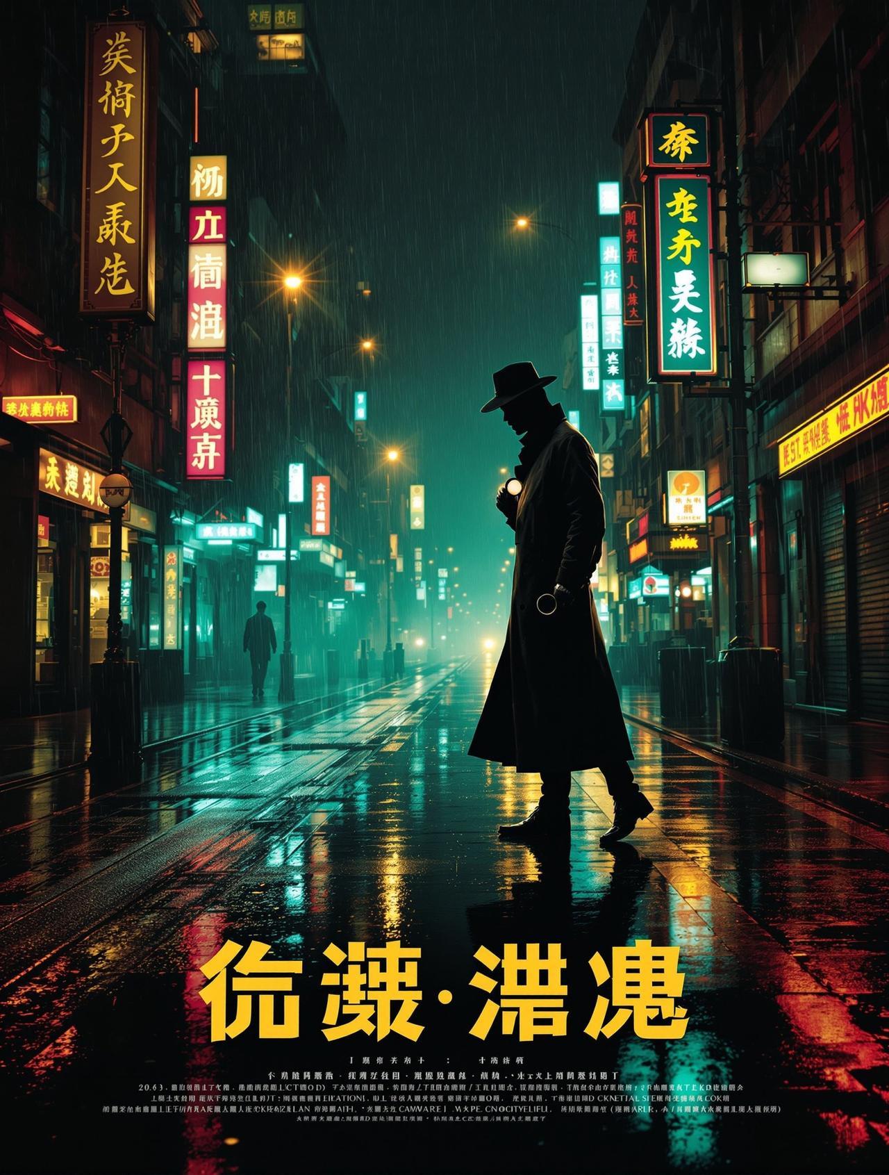 比比影视重磅悬疑剧《暗夜追凶》主海报