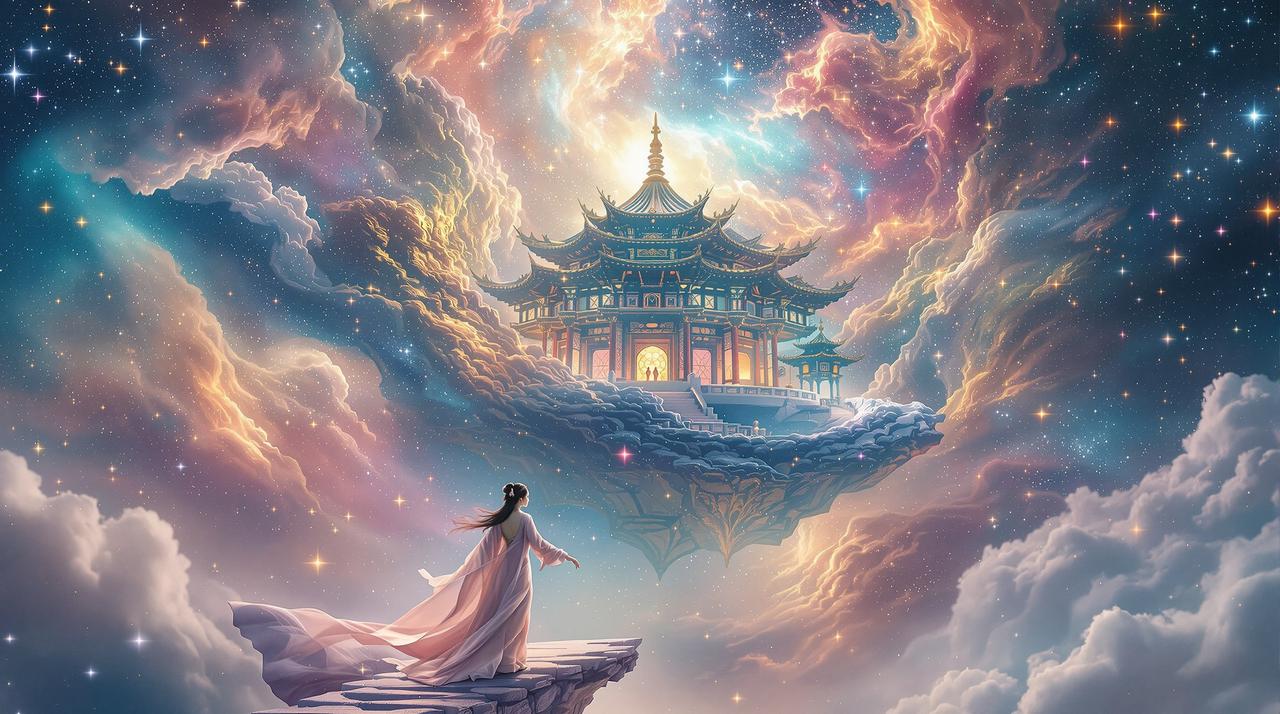 比比影视古装仙侠剧《星河奇缘》场景剧照